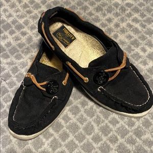 Sperry Button Front Boat Shoes